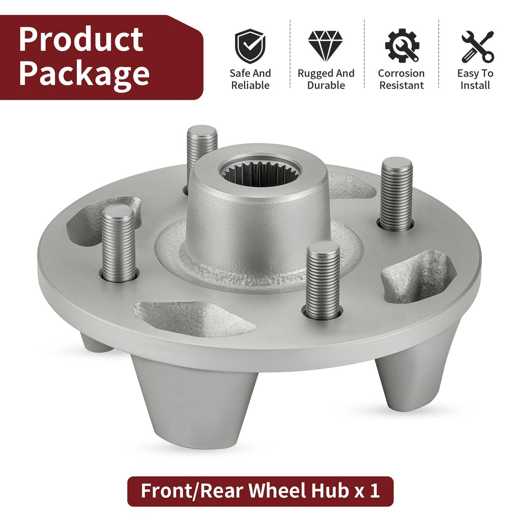 Front or Rear Wheel Hub for Yamaha Viking VI YXC700 YXM700 (2014–2015)