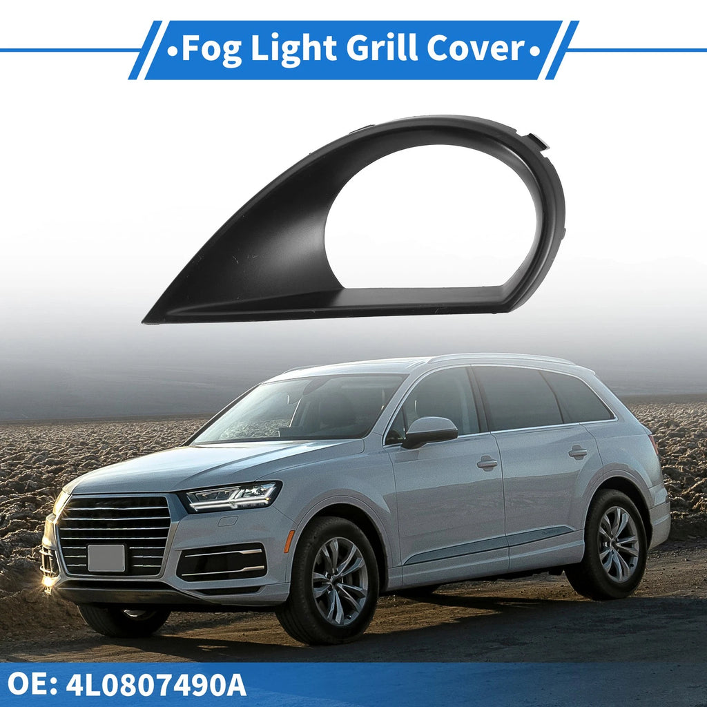 1pc Front Right Fog Light Grille Replacement for Audi Q7 (2010–2015)