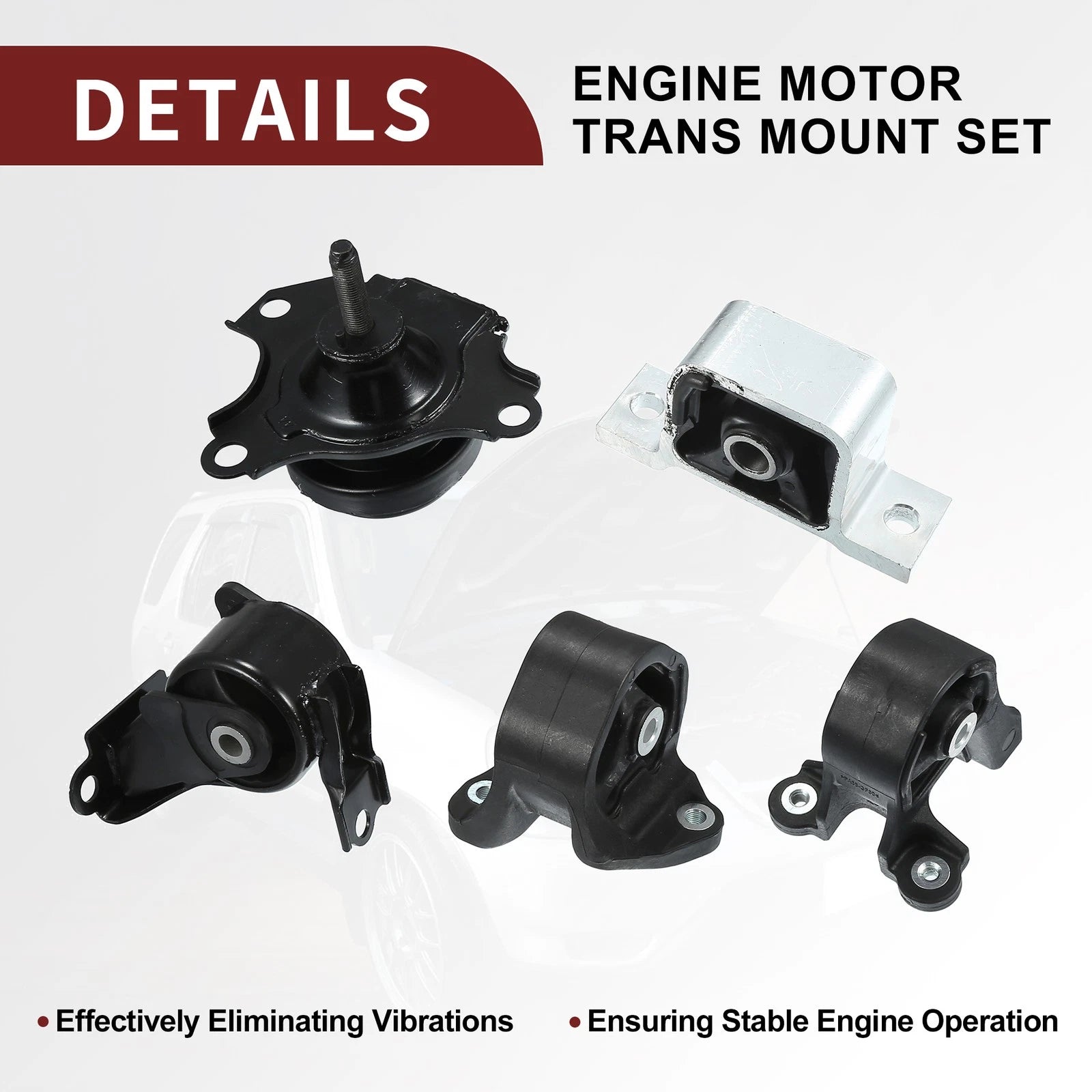 Engine Motor Mount for Honda CRV 2.4L 4WD (2002–2006)
