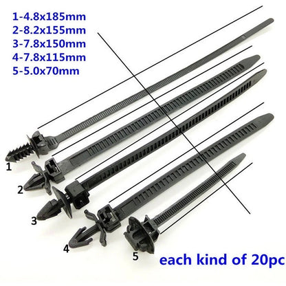 Cable Tie for Car Wire Harness (Universal)