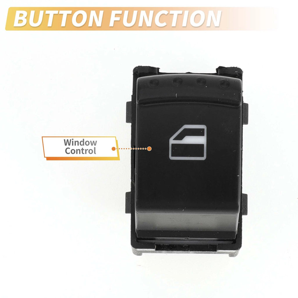 Front Rear Power Window Switch for Volkswagen Sharan (2000–2010)