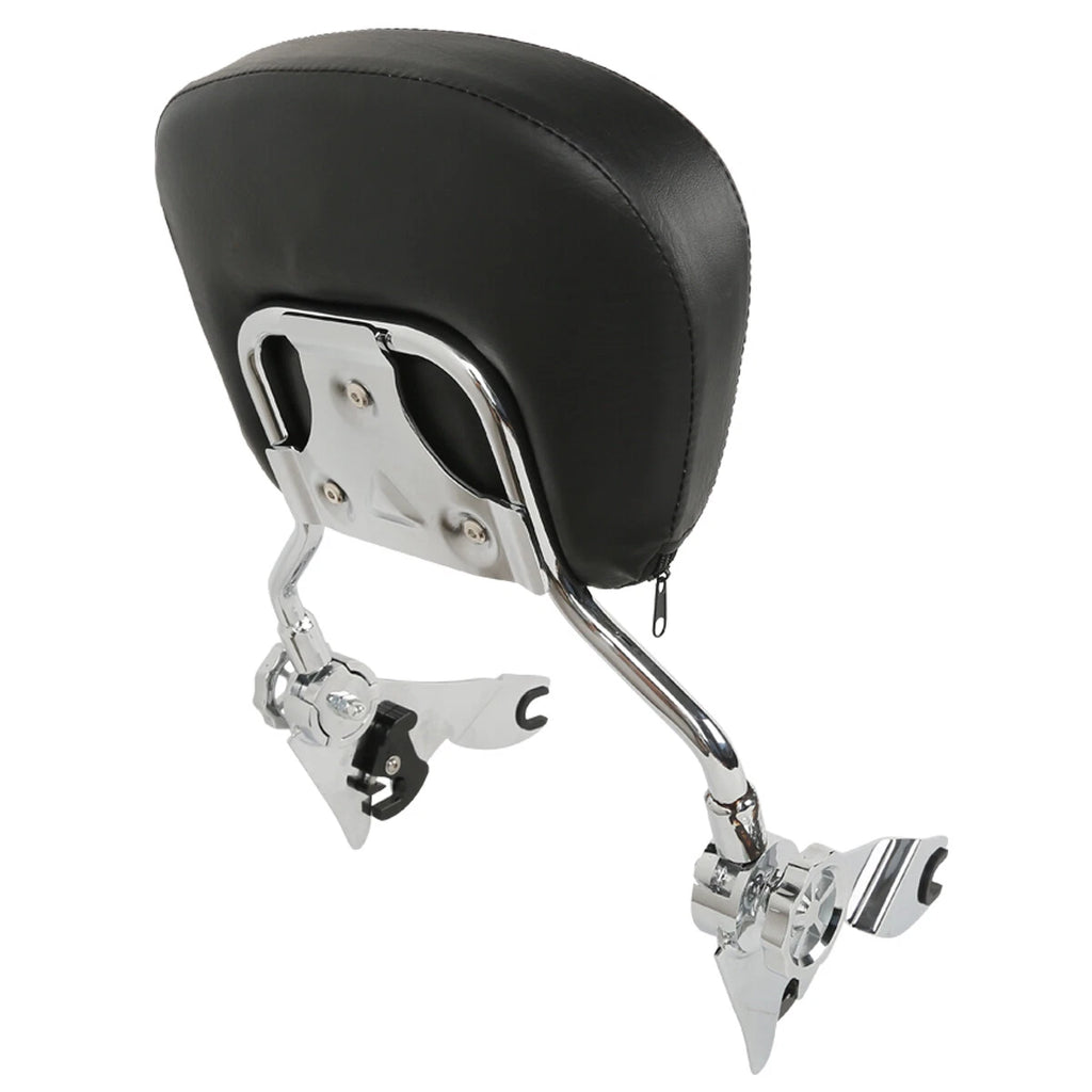 Detachable Sissy Bar Passenger Backrest Pad for Harley Touring (2009–2026)
