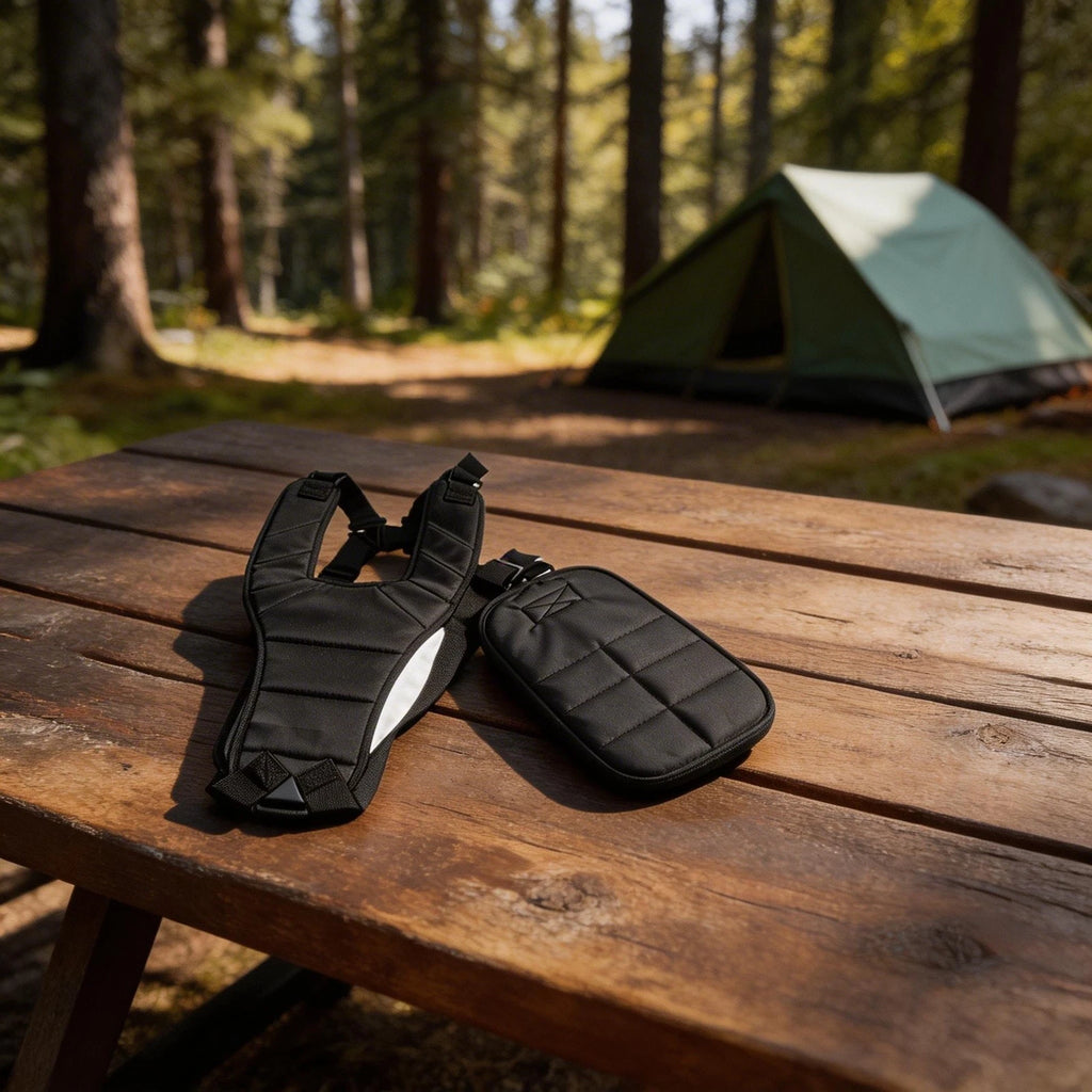 Dual Shoulder Strap for Heavy Duty Tools (Cushioned, Comfortable)