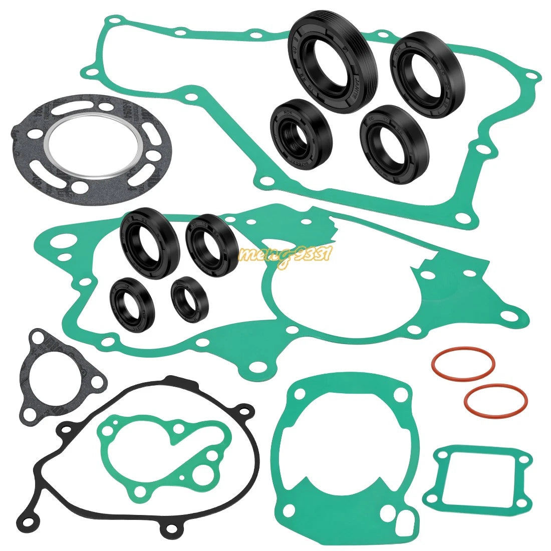 Engine Gasket Set for Honda CR80R (1986–1991) Top Bottom End Gaskets Seals