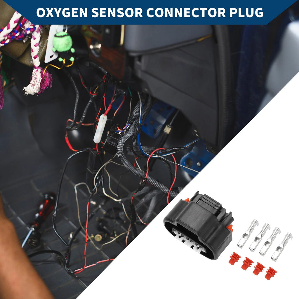 Oxygen Sensor Connector Plug 4 Pin Female Wire Terminal for Toyota Lexus (1)