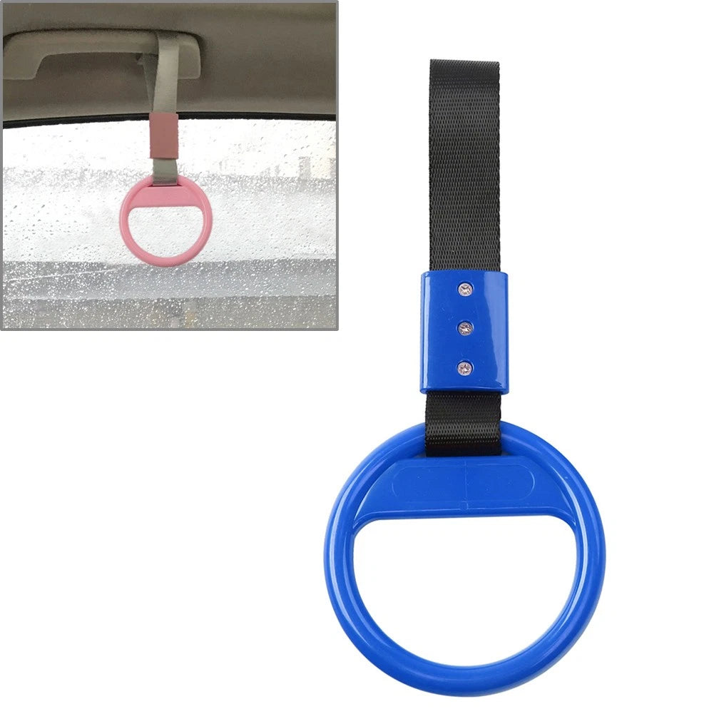 Blue Ring Train Bus Handle Hand Strap Drift Charm Tools