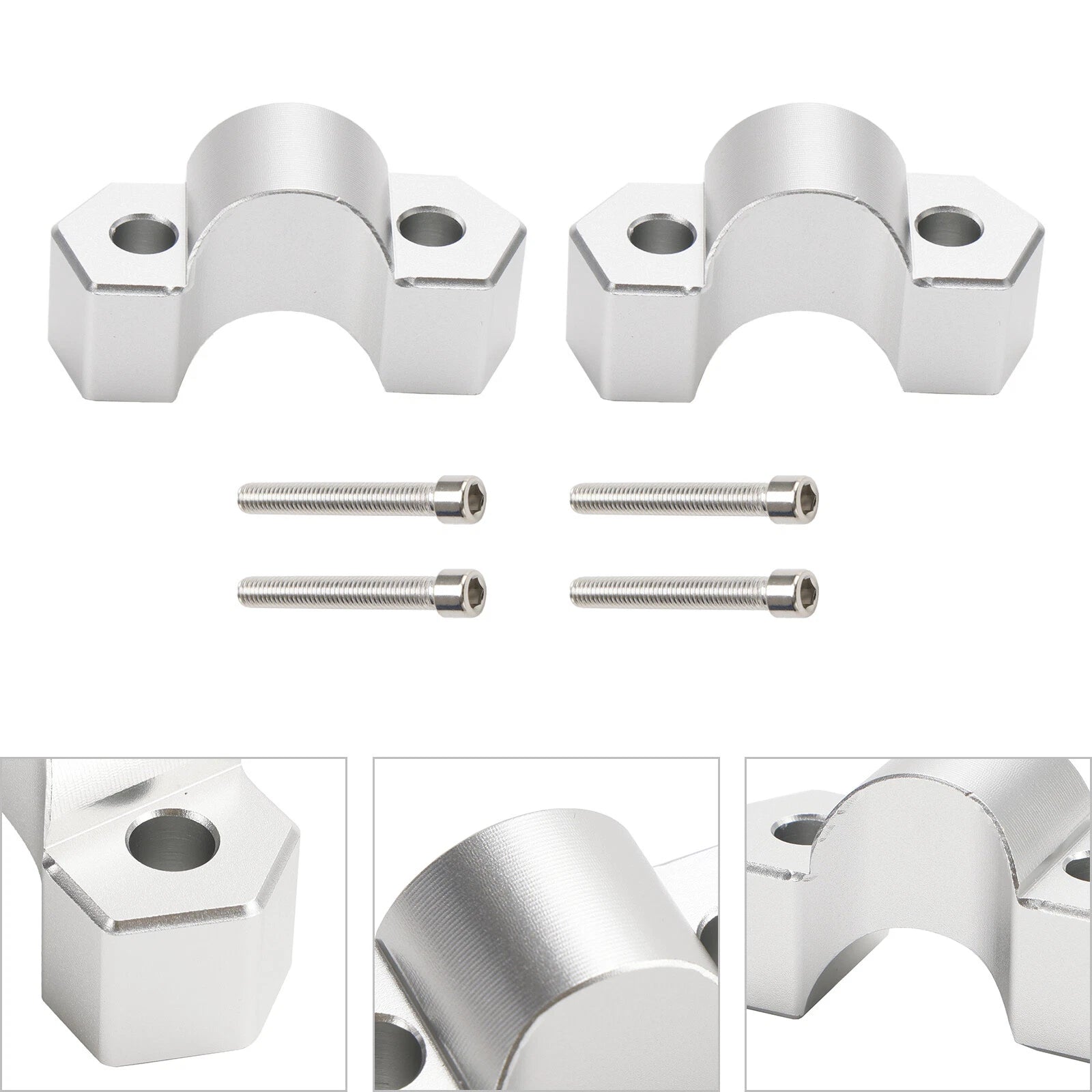 Aluminum Handlebar Risers 25 mm for BMW F850GS F850GSA (2018–2023)