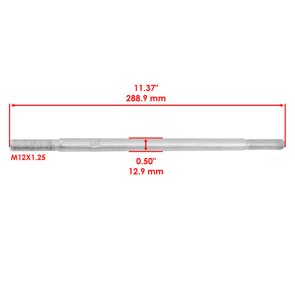 Tie Rod End Replacement Kit for Honda Left and Right M12x1.25 (2006–2011)