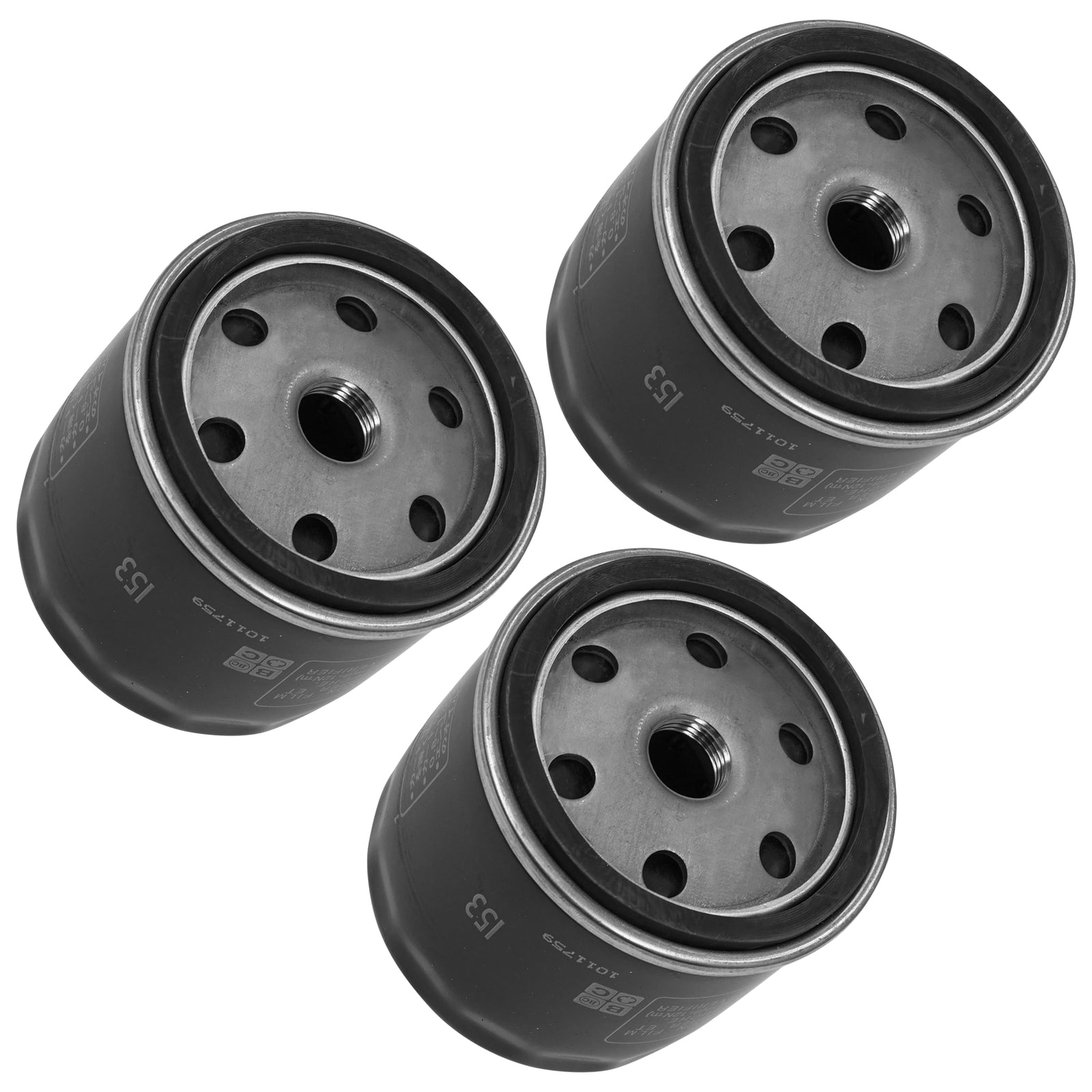 Oil Filter Kit 3 Pack Replacement for Ducati Monster S2R 1000 (2005–2008)