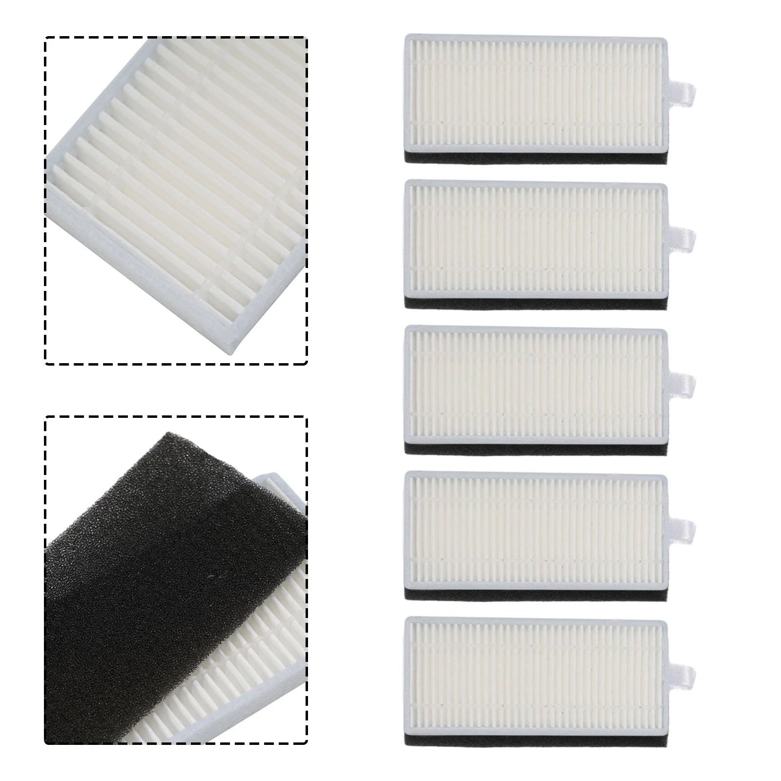 5X Filter for Cecotec Conga 7490