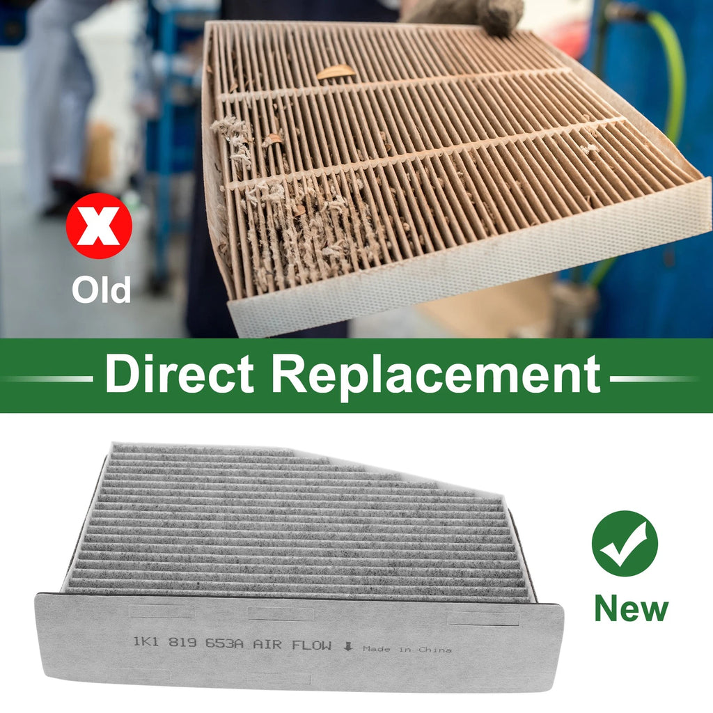 Cabin Air Filter Replacement for Audi A3 1.2 TSI (2010–2012) (8P1)