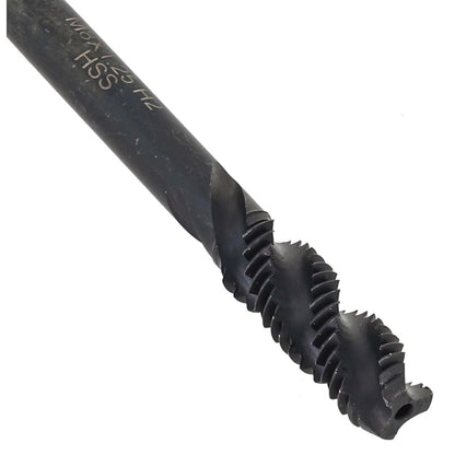 HSS Tap for Milling Machines - Upward Chip Removal, Clear Threads