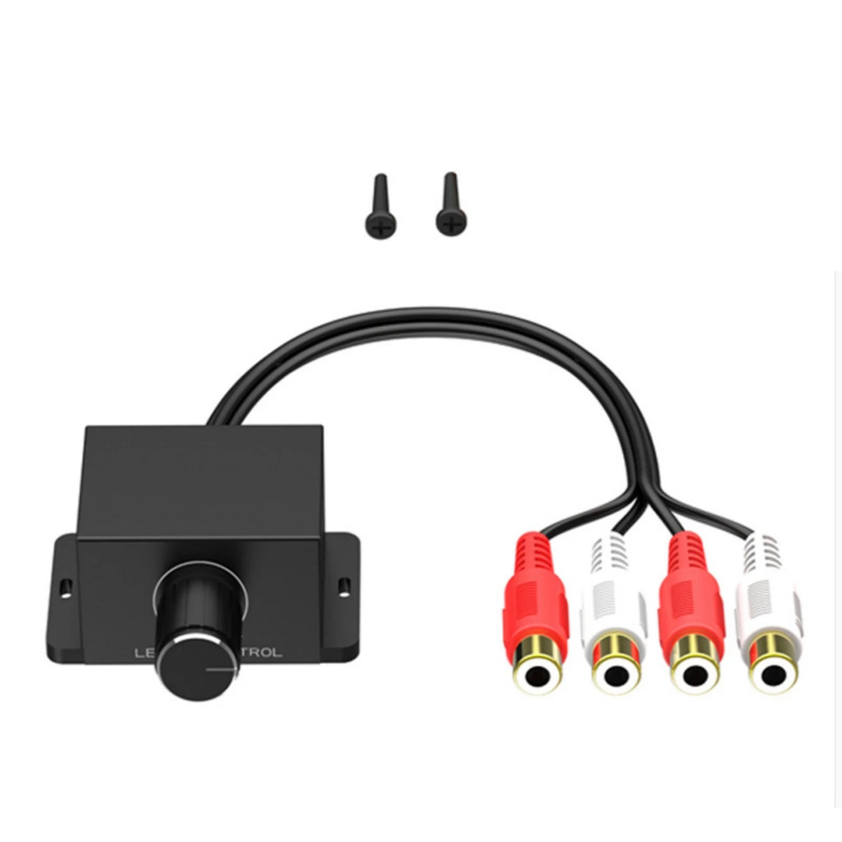 Universal RCA Level Controller Remote Volume Knob for Amplifier/Subwoofer