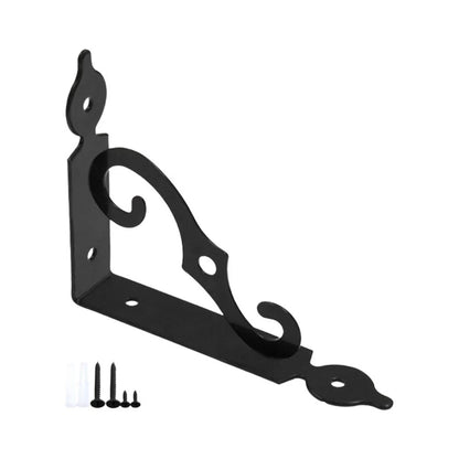 Pre Drilled Wall Shelf Bracket for Easy Installation (90 Degree Angle)