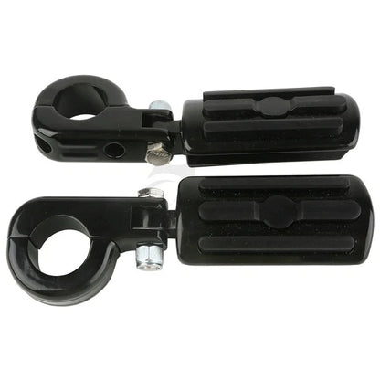 1.25" Highway Engine Guard Bar Foot Pegs for Harley Honda Yamaha (Fitment)