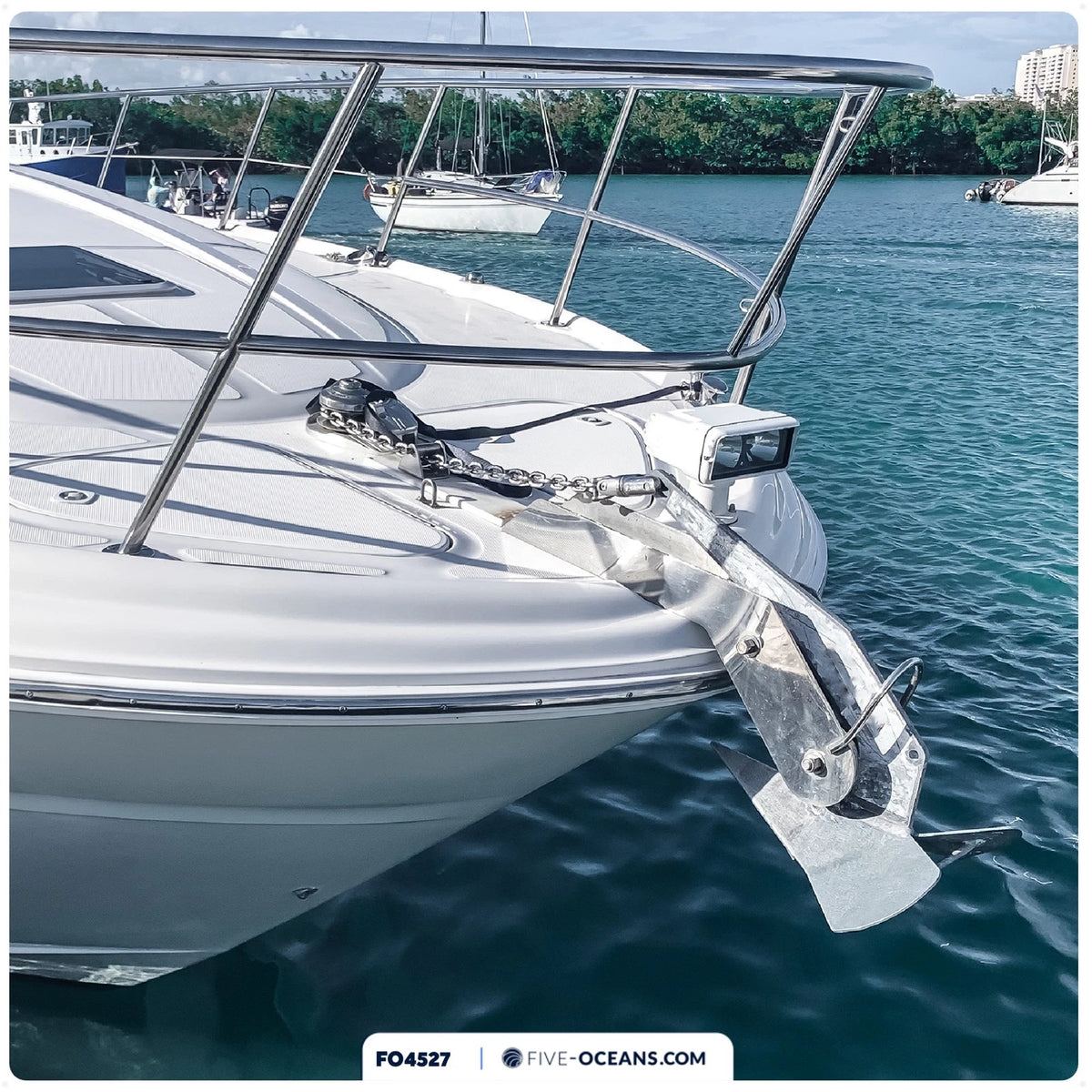 Windlass Anchor Rode 1/2"x150' Rope & 1/4"x15' G4 Chain for Marine Use