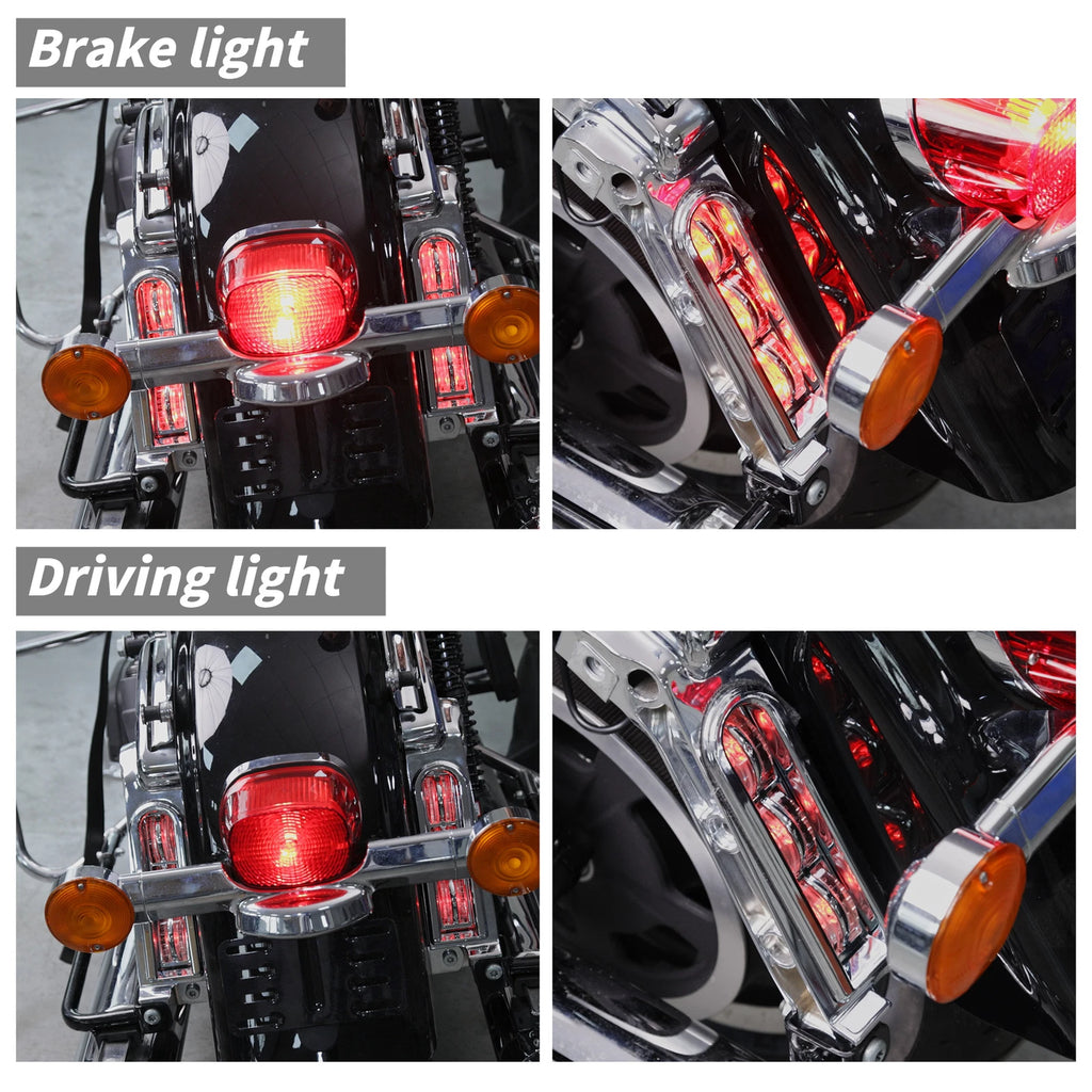 Chrome LED Inserts for Harley Electra Glide (2014–2024)
