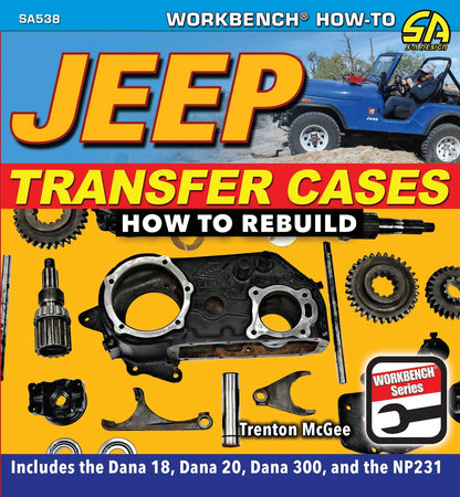 Set of 2 Transfer Case Rebuild Books for Jeep (1941–1986)