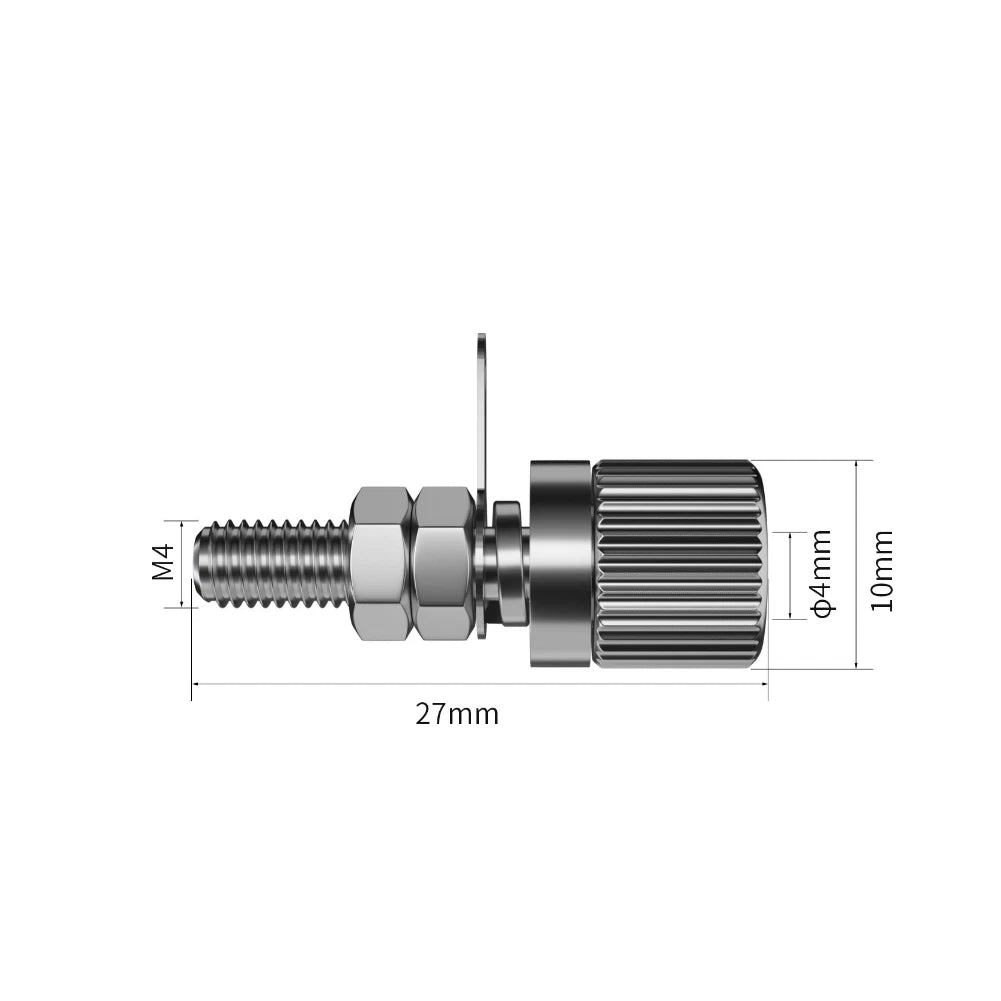 Grounding Terminal for Universal Applications (20A, Copper, Nickel Plated)