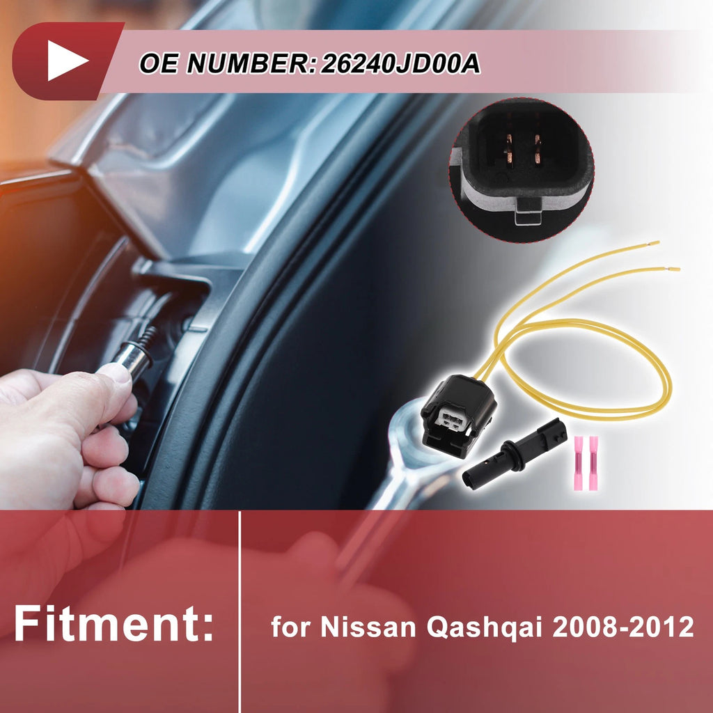 Width Indicator Lights Socket Wiring for Nissan Qashqai (2007–2013) No. 26240JD00A