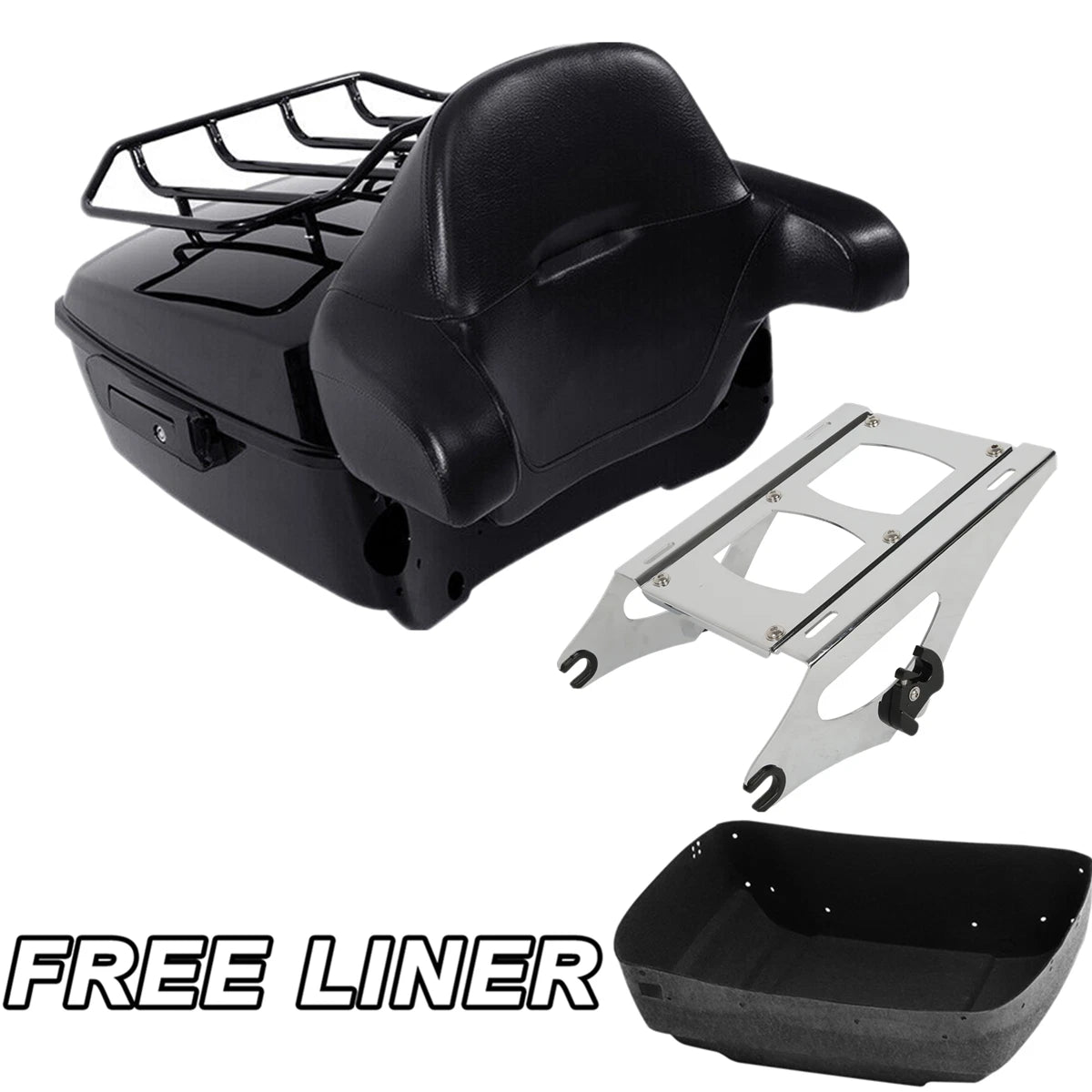 Backrest Pad for Harley Touring Road King (2014–2026)