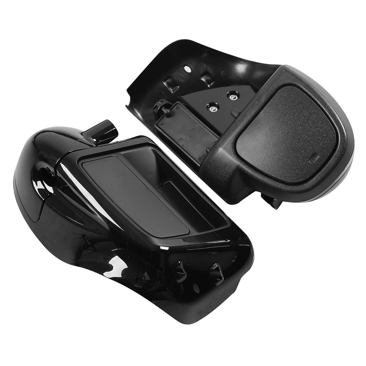 Lower Vented Fairings for Harley Electra Glide, Street Glide (2015–2024) Vivid Black