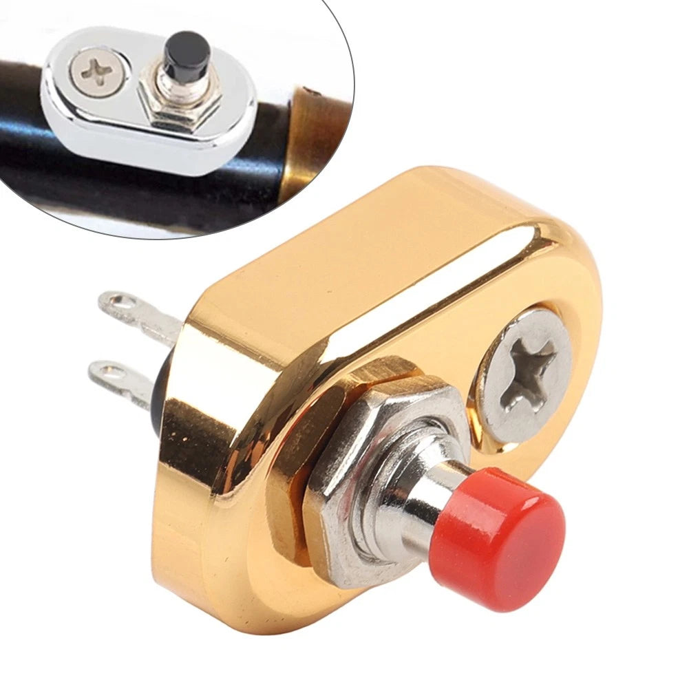 Motorcycle Push Button Switch For Harley 7/8" 1" Handlebar