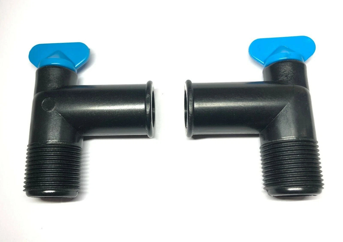 2 pcs 3/4" NPT Drain Elbow for MerCruiser MCM MIE V-6 & V-8 Engine 862210A01