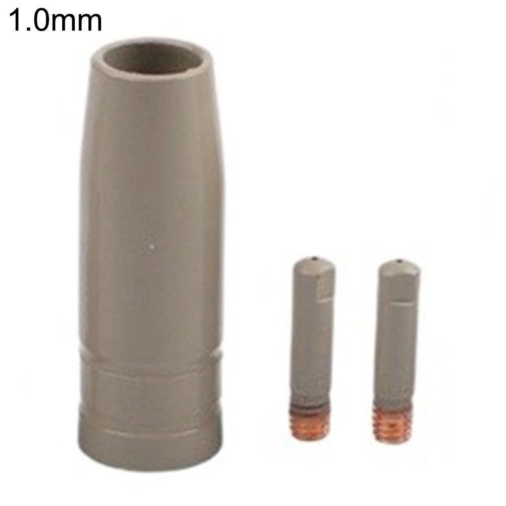 3X Mig Tips and Nozzle for 15AK Torch (Compatible)