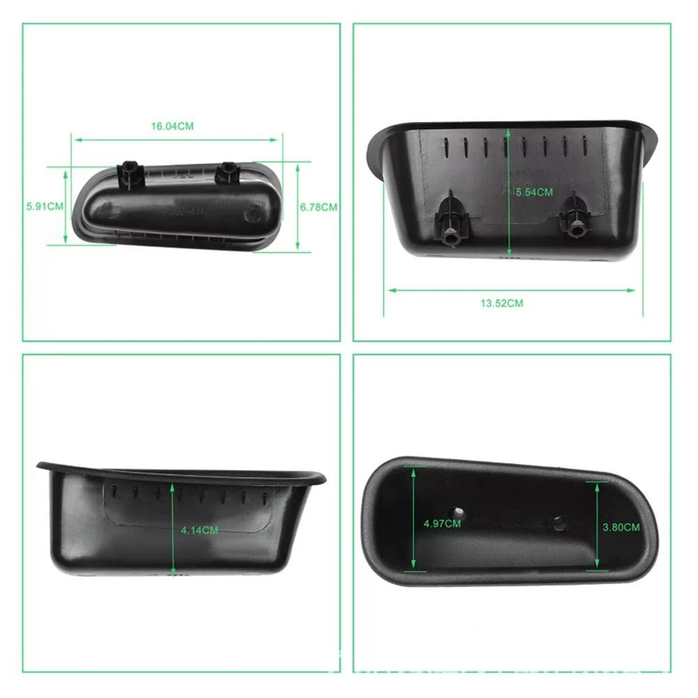 2X Front Interior Door Handles for Ram 1500 2500 3500 (1994–2002)
