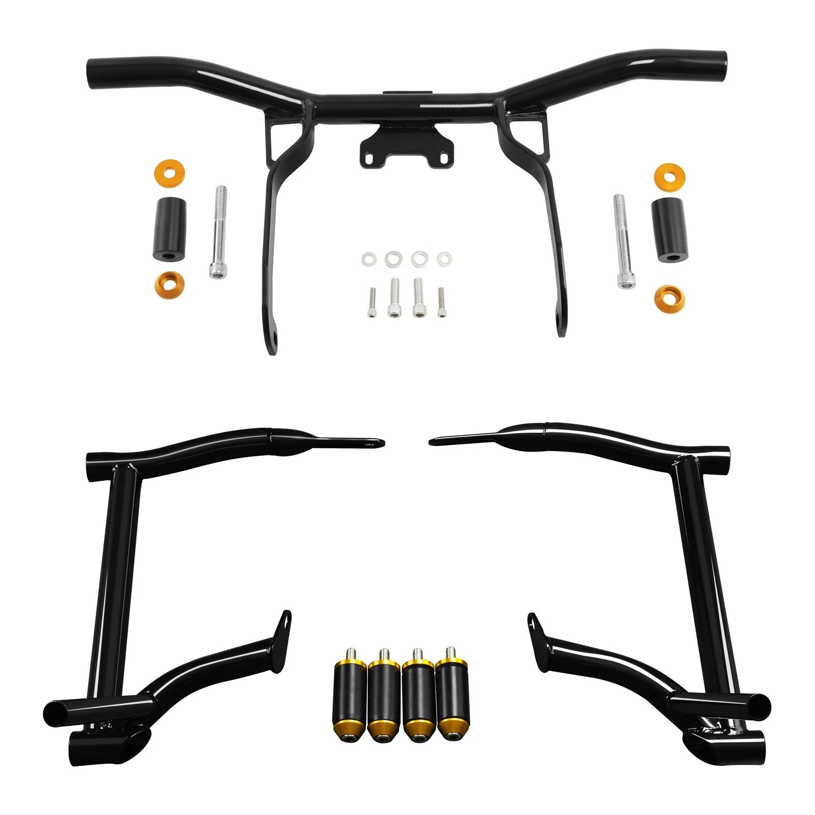 Engine Guard Bar & Saddlebag Support Guards for Harley Electra Glide (2014–2023)