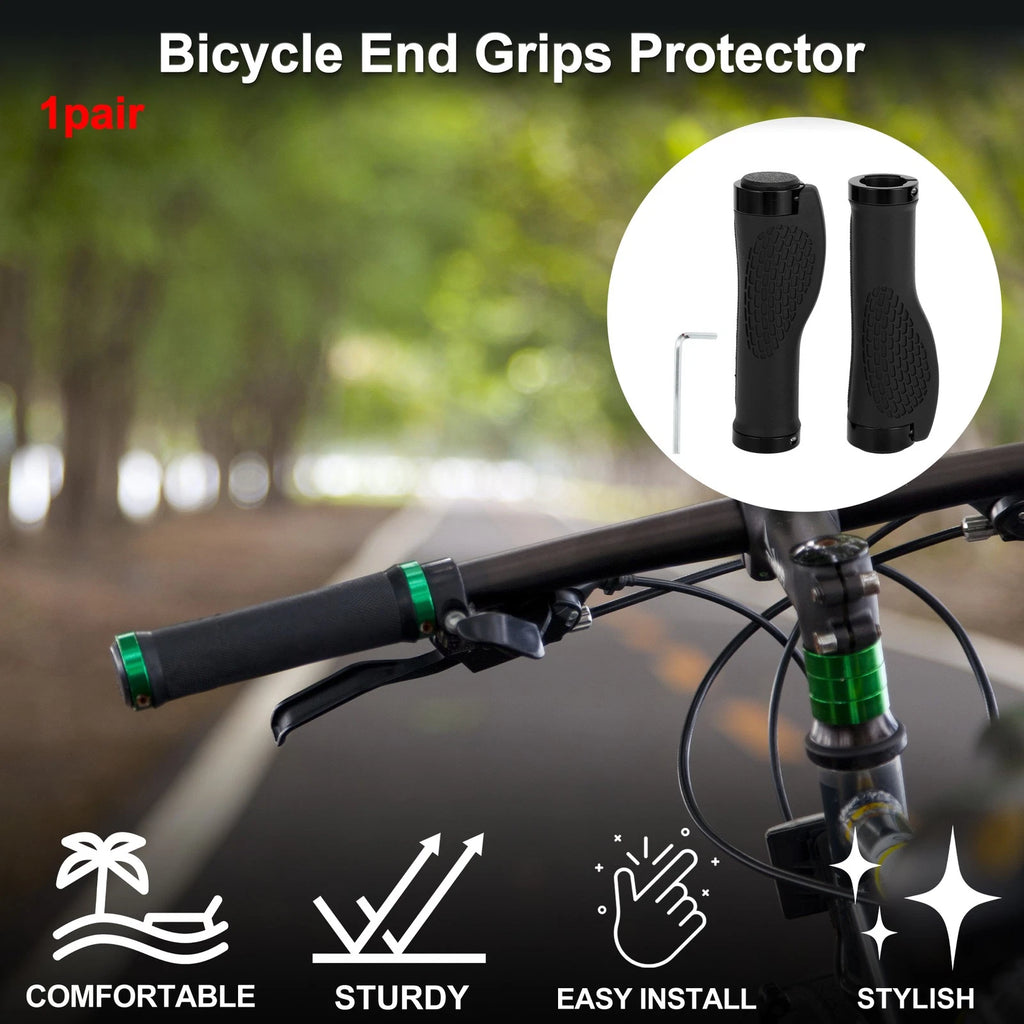 Bike Handlebar Grip Covers 125mm Lightweight End Grips Protector for MTB 1 Set