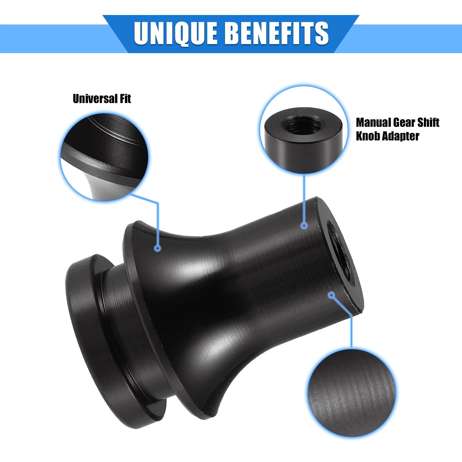 M10x1.5 Gear Shift Knob Adapter Retainer for Universal Vehicles (Universal)