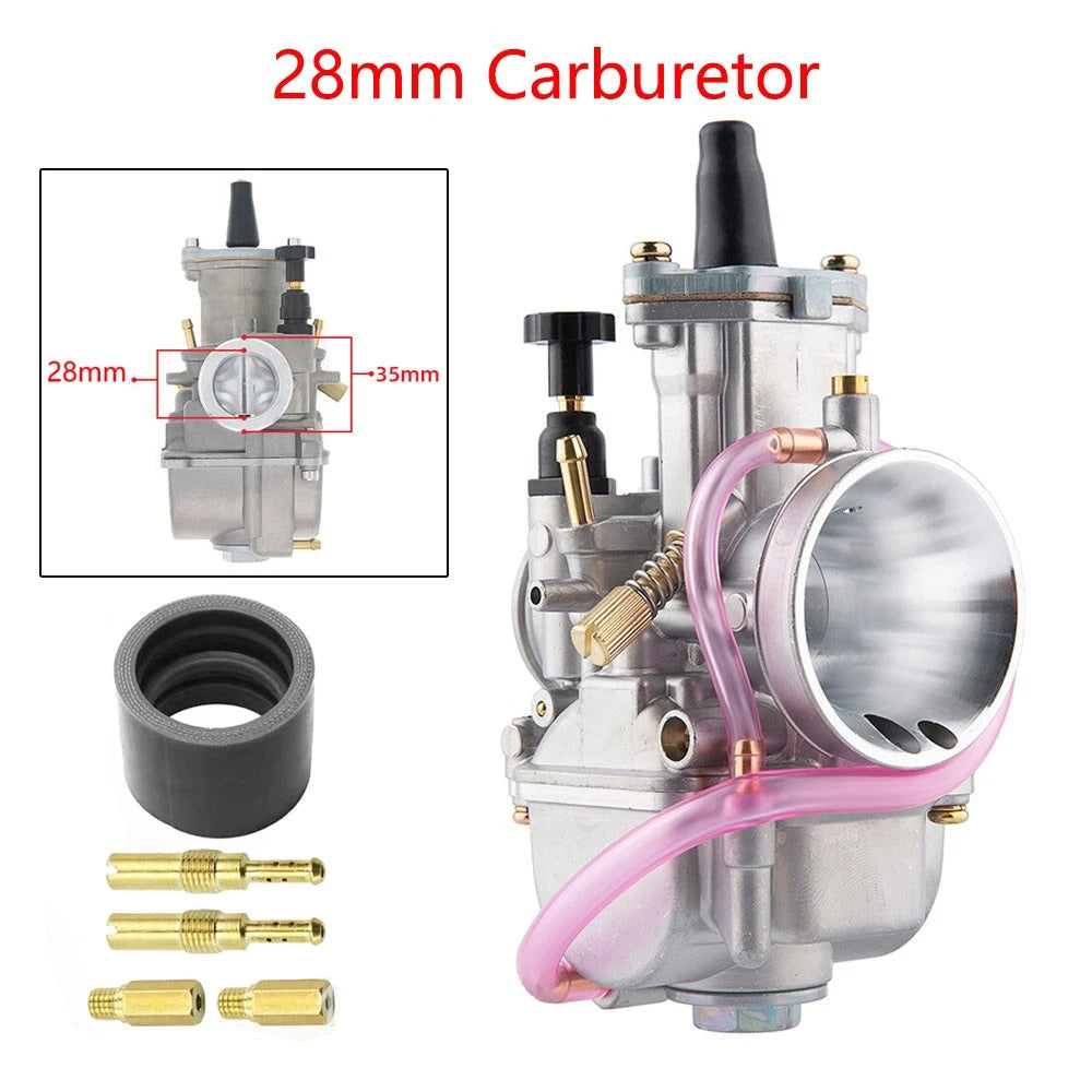 28mm Carburetor for PWK28 125-150cc Keihin KOSO OKO (Dirt Pit Bike)