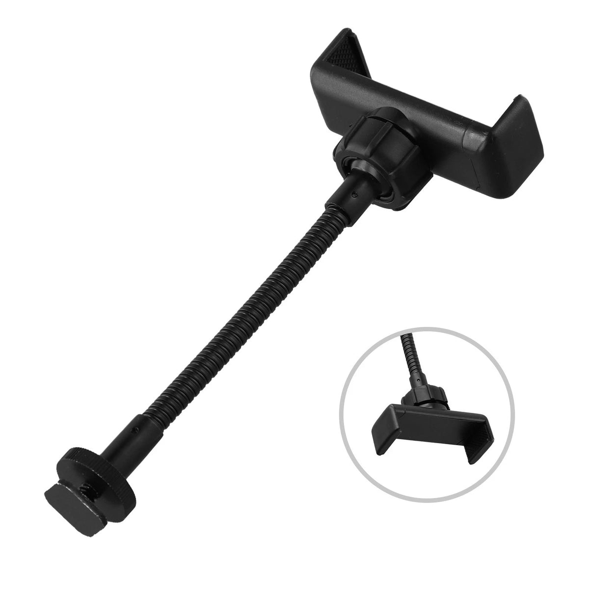 Hose Clip Stand for Smartphones (Wide Compatibility)