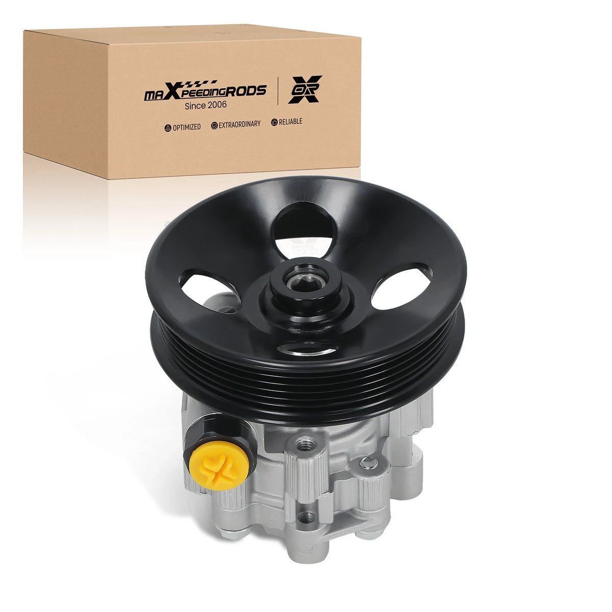 Steering Pump w/ Pulley for Chevy Equinox GMC Terrain V6 3.0L 3.6L (2010–2017)