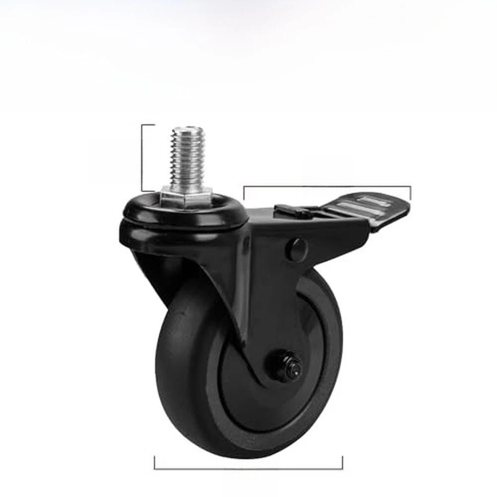 3 Inch Locking Caster Wheel Kit for Outdoor Cooking