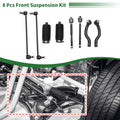 Front Stabilizer Bar Links Set for Toyota RAV4 (2006–2018) 8 Pcs