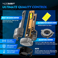 2X H4 HB2 LED Headlight Bulbs for
