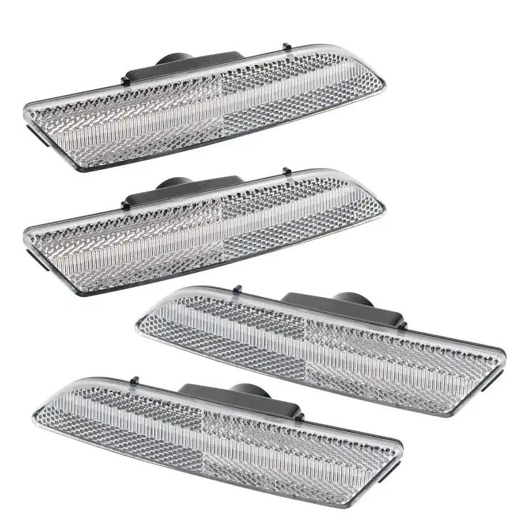 4X Clear Bumper Turn Signal Lamp Side Marker Light for Chrysler Crossfire (2004–2008)