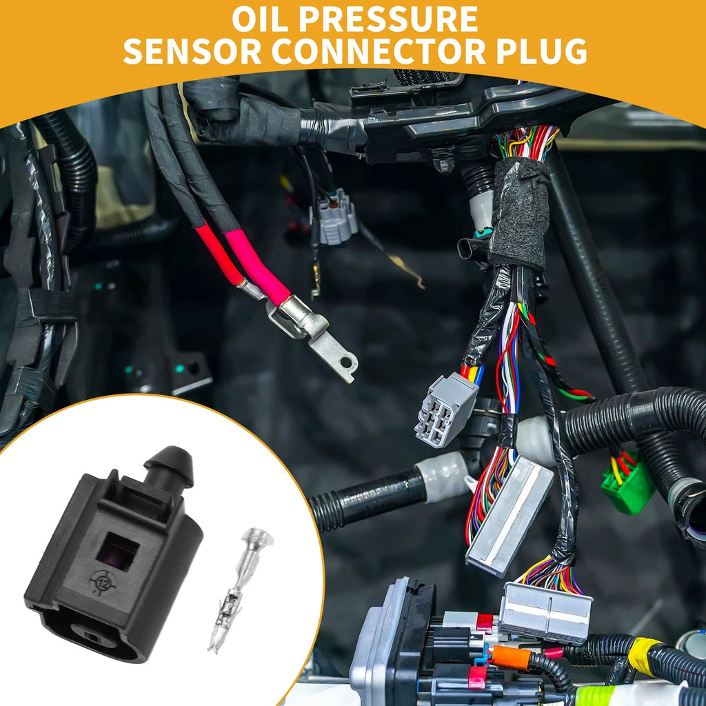 Oil Pressure Sensor Connector Plug for Volkswagen with 1 Pin (2009–2019)