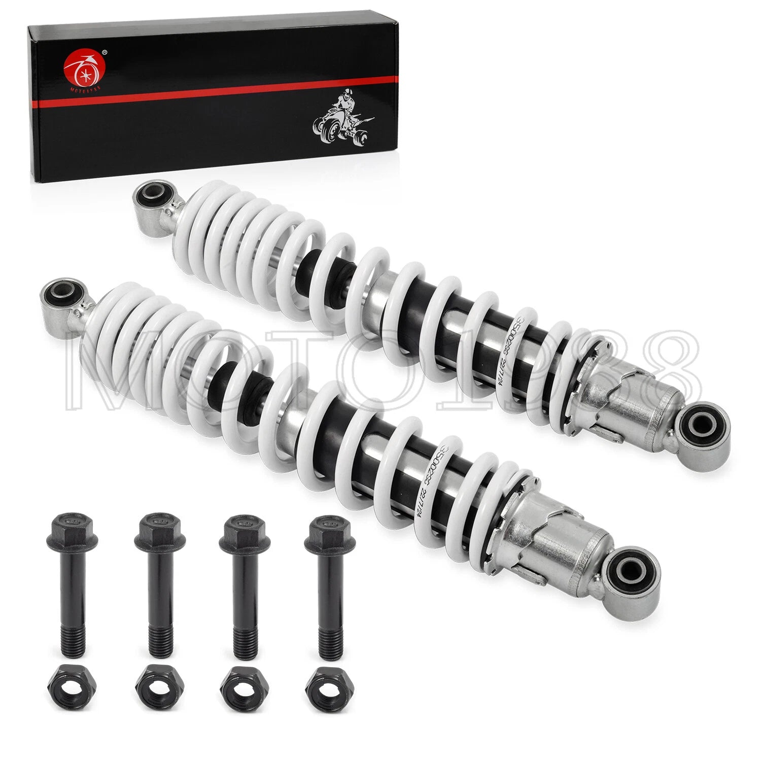 2X Front Shock Absorbers for Yamaha Banshee YFZ350 (1987–2006)