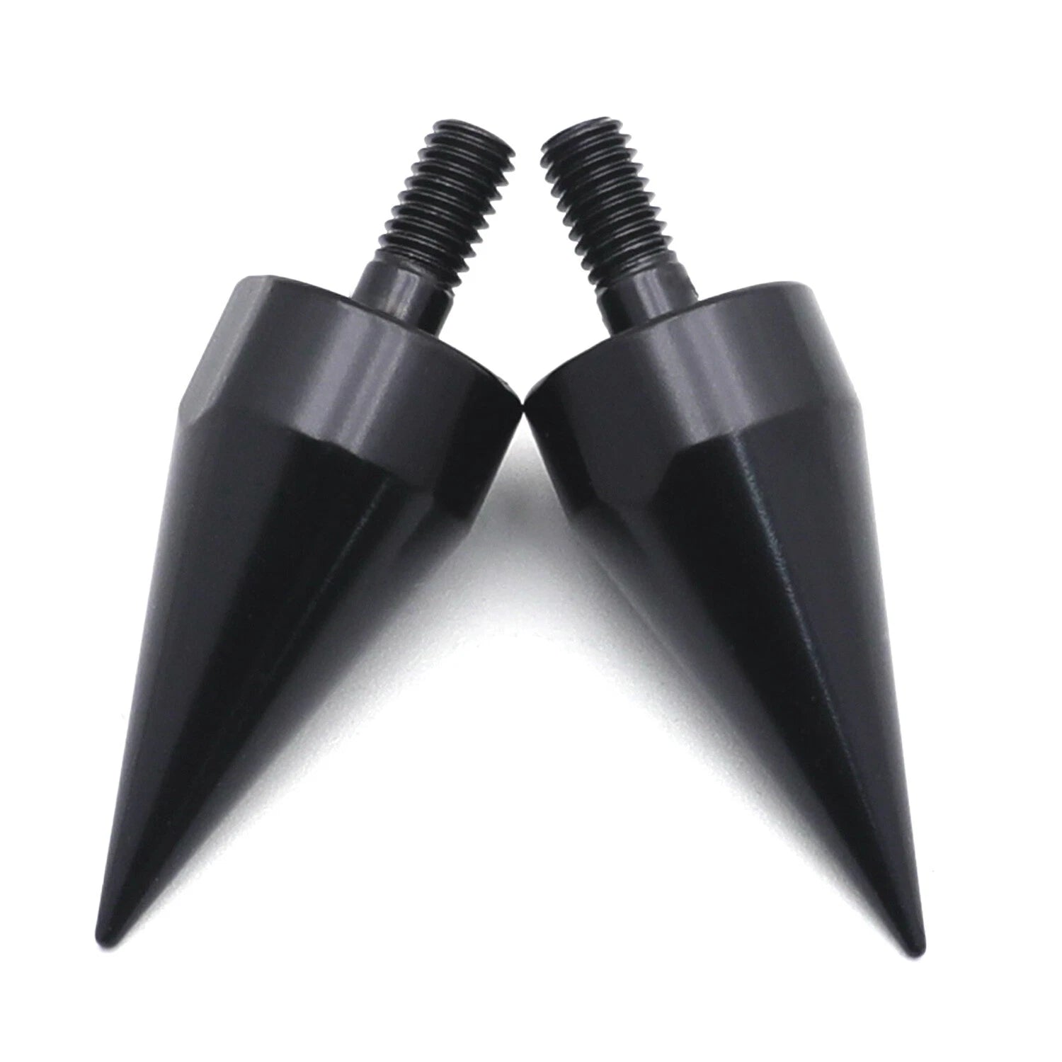 2PC Black Spike Bolts for Universal Motorcycle Windscreen Fairings