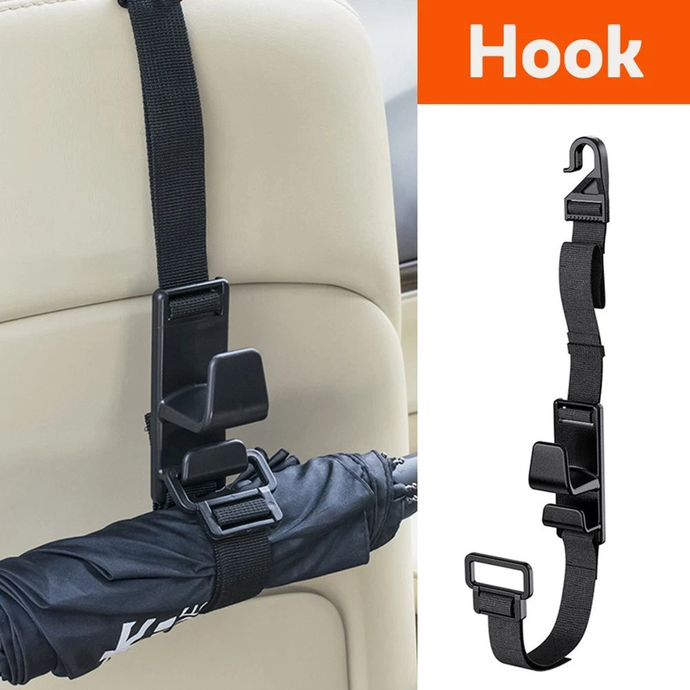 Adjustable Seat Back Hook for Car Storage Essentials