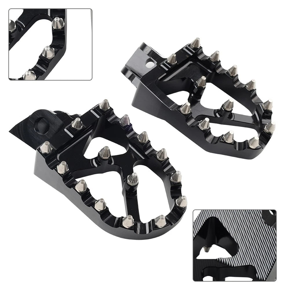 Pair CNC Foot Pegs for Kawasaki KX65 KX85 (2000–2020)