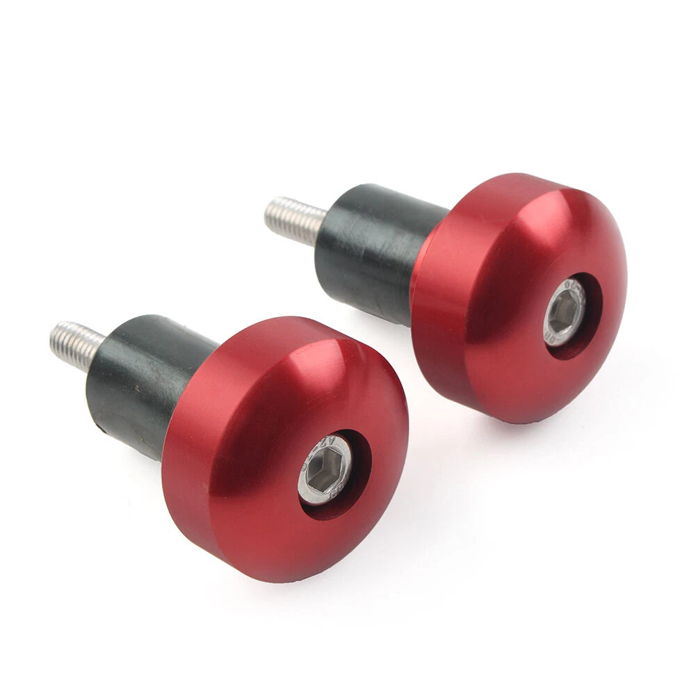 1 Pair Red Aluminum Handlebar Grips for Yamaha YZF-R1 (2000–2023)