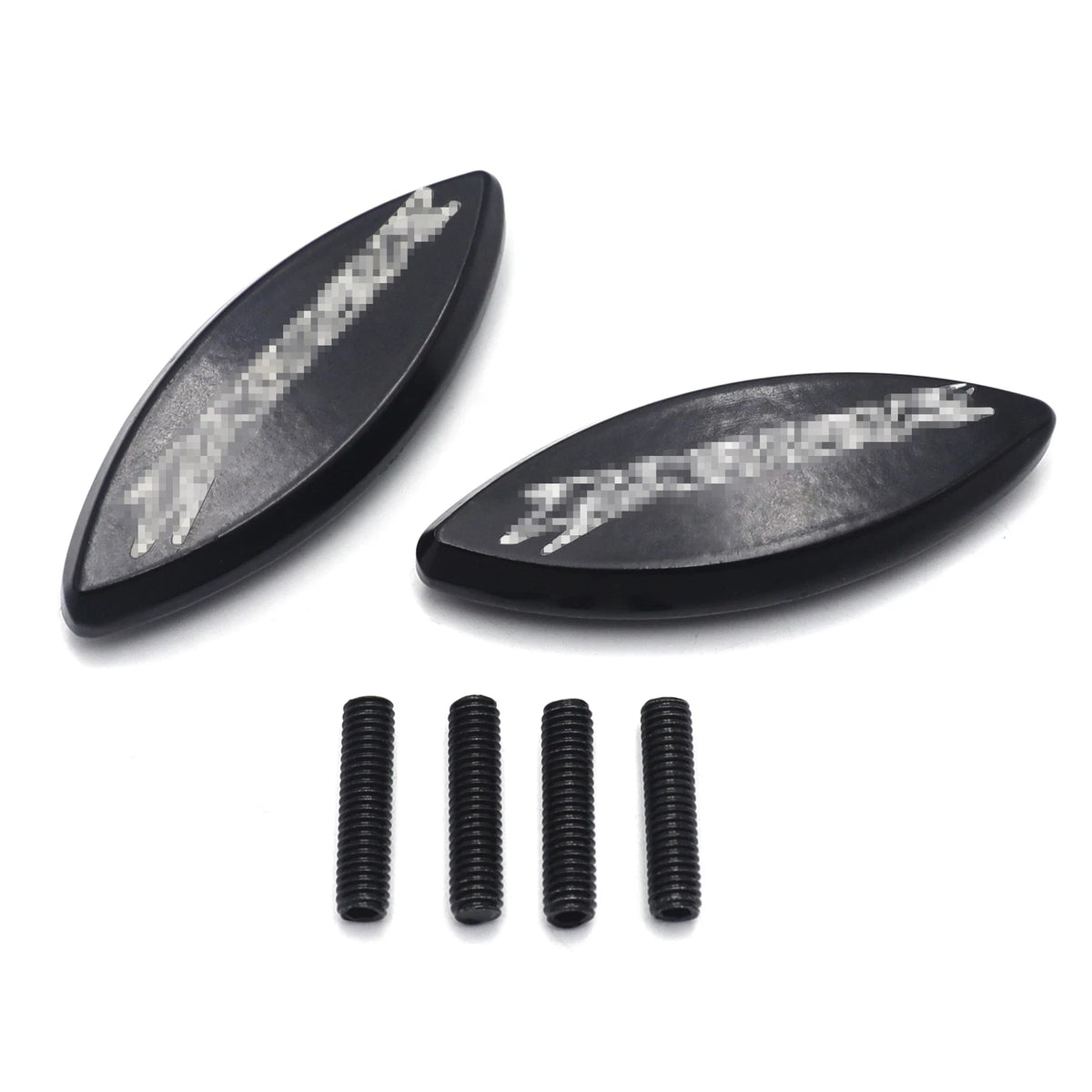 Mirror Block Off Base for Kawasaki Ninja ZX-12R (2000–2006) Black
