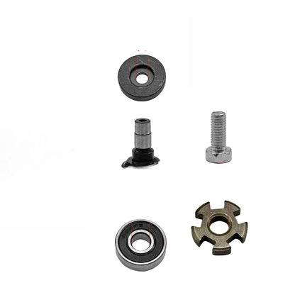 5pc Bimetal Spindle Gear Shaft Set for 550 Angle Grinder (20mm OD, 5mm ID)