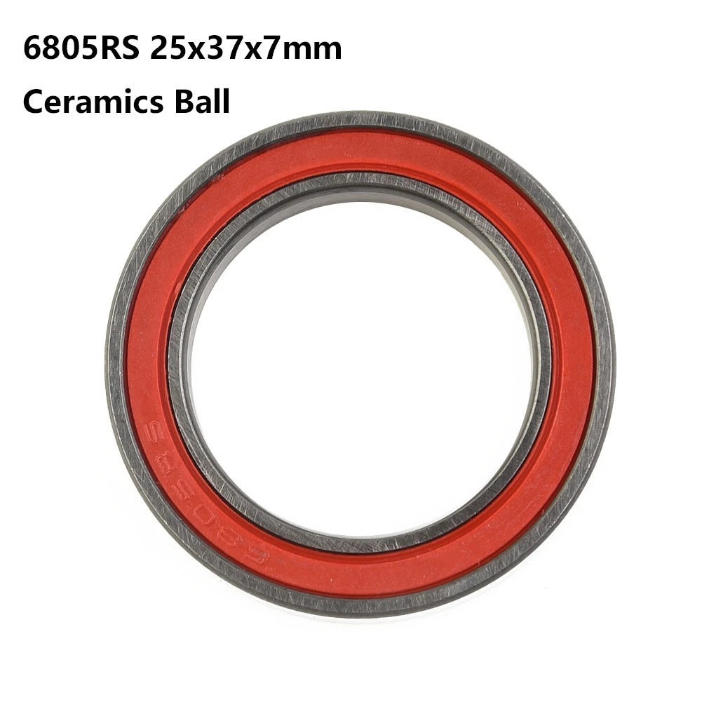 Ceramic Bearing Bracket 19g for (25x37x7mm) Silver Red
