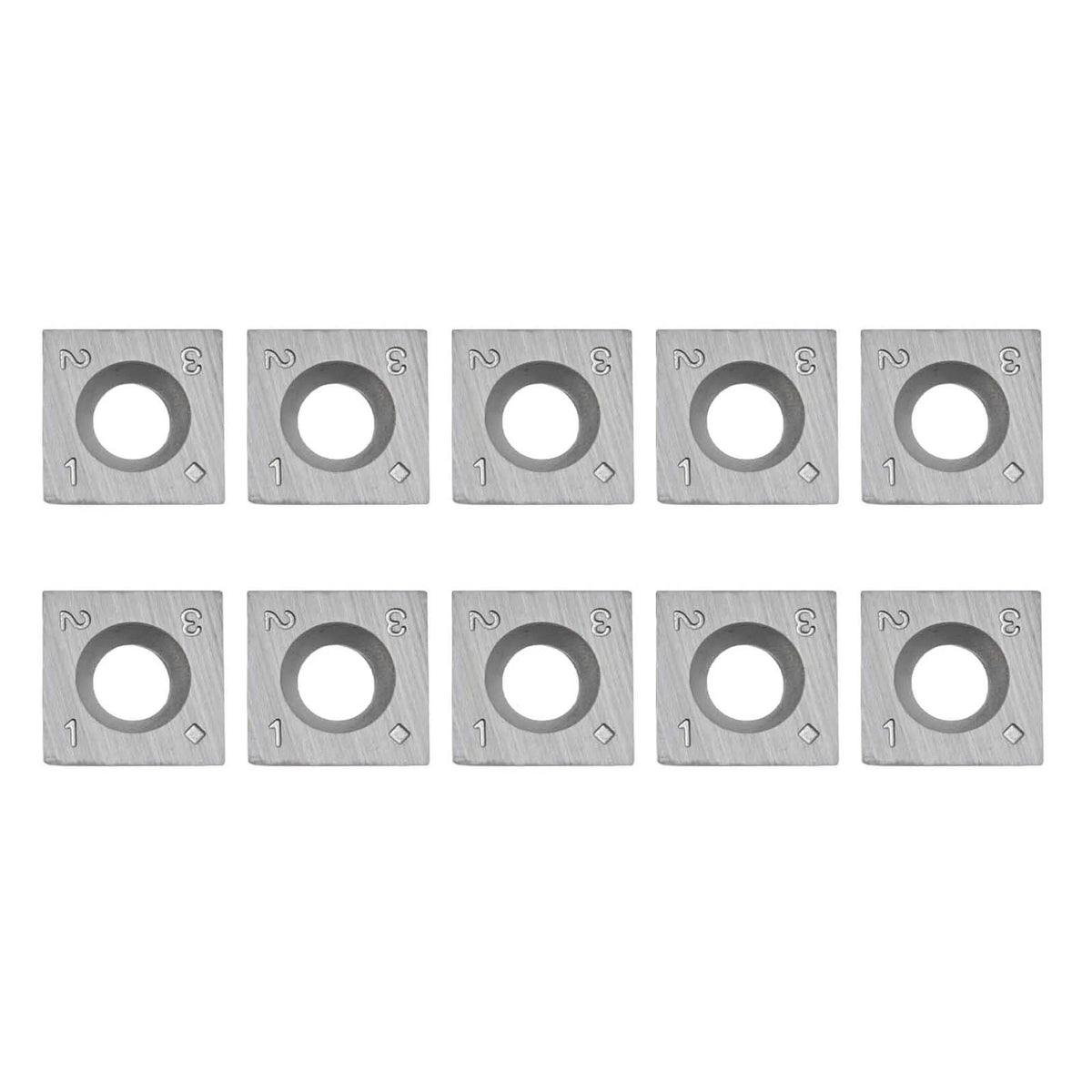 2X Tungsten Carbide Inserts for Cutting Tools (15mm x 2.5mm)